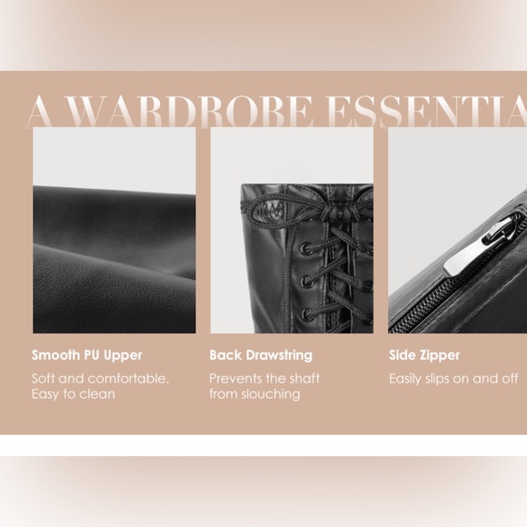 Dream Pairs high boots black - Picture 10 of 10